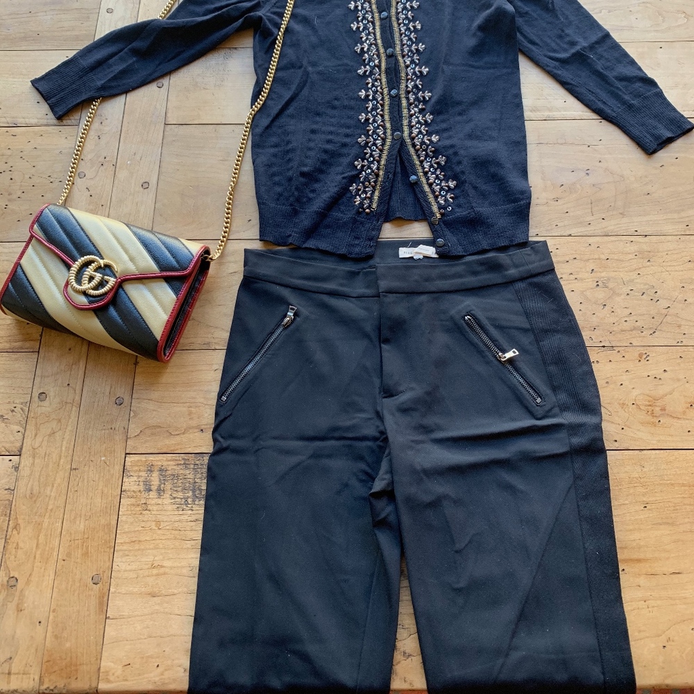 Rebecca Taylor Navy Pants Size 2